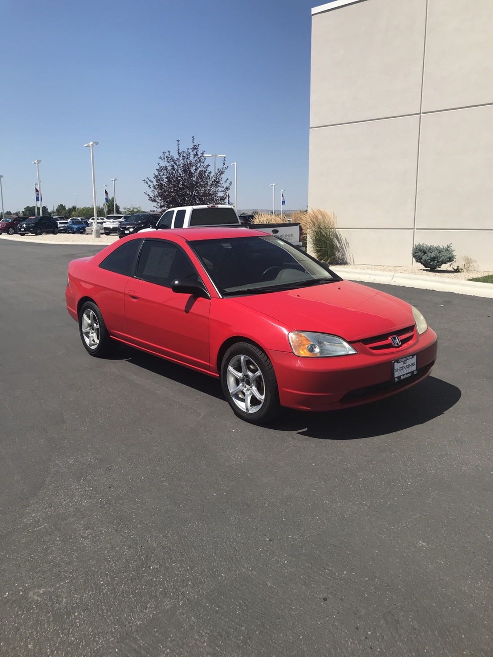Pre-Owned 2002 Honda Civic LX 2D Coupe in Billings #H055700